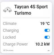 Porsche Taycan Homey - Porsche Connect Plugin - feedback appreciated 1774825976841-v