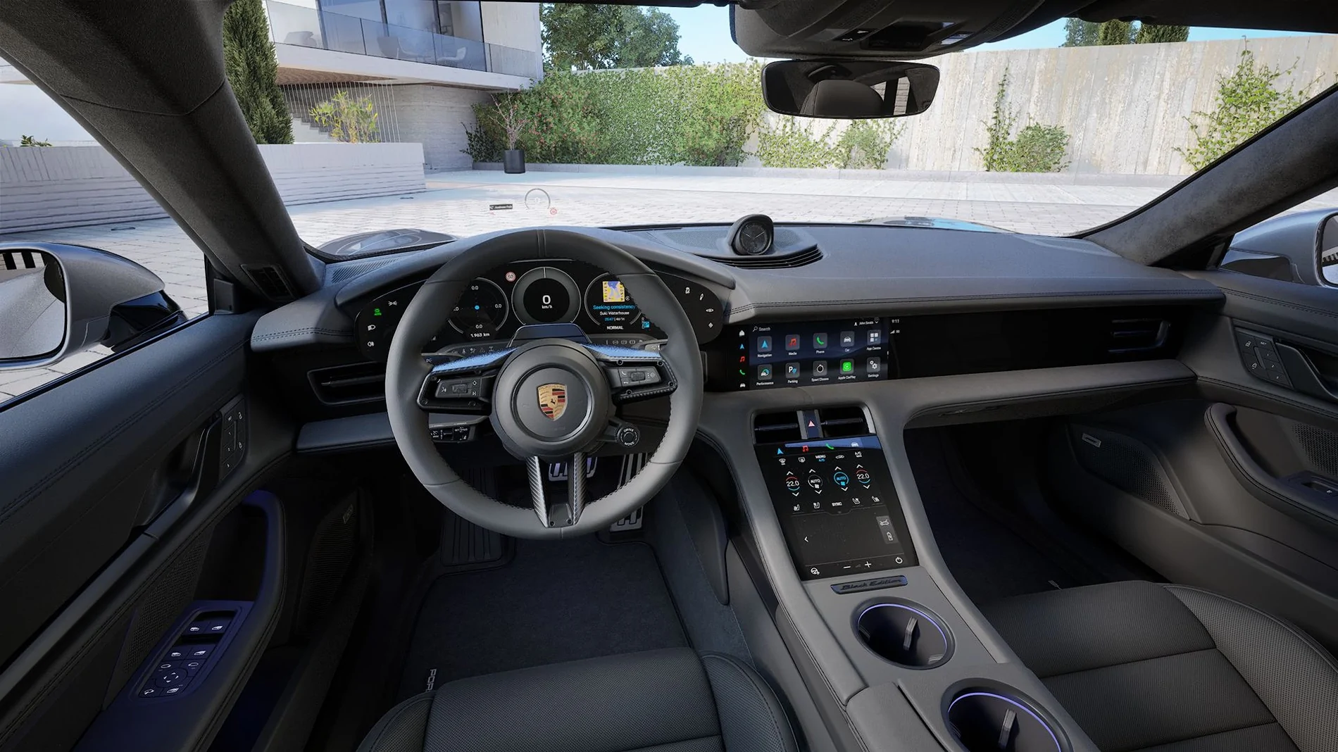 Porsche Taycan GTS Ride Quality with or without Active Ride Taycan 4S Black Edition Club Leather