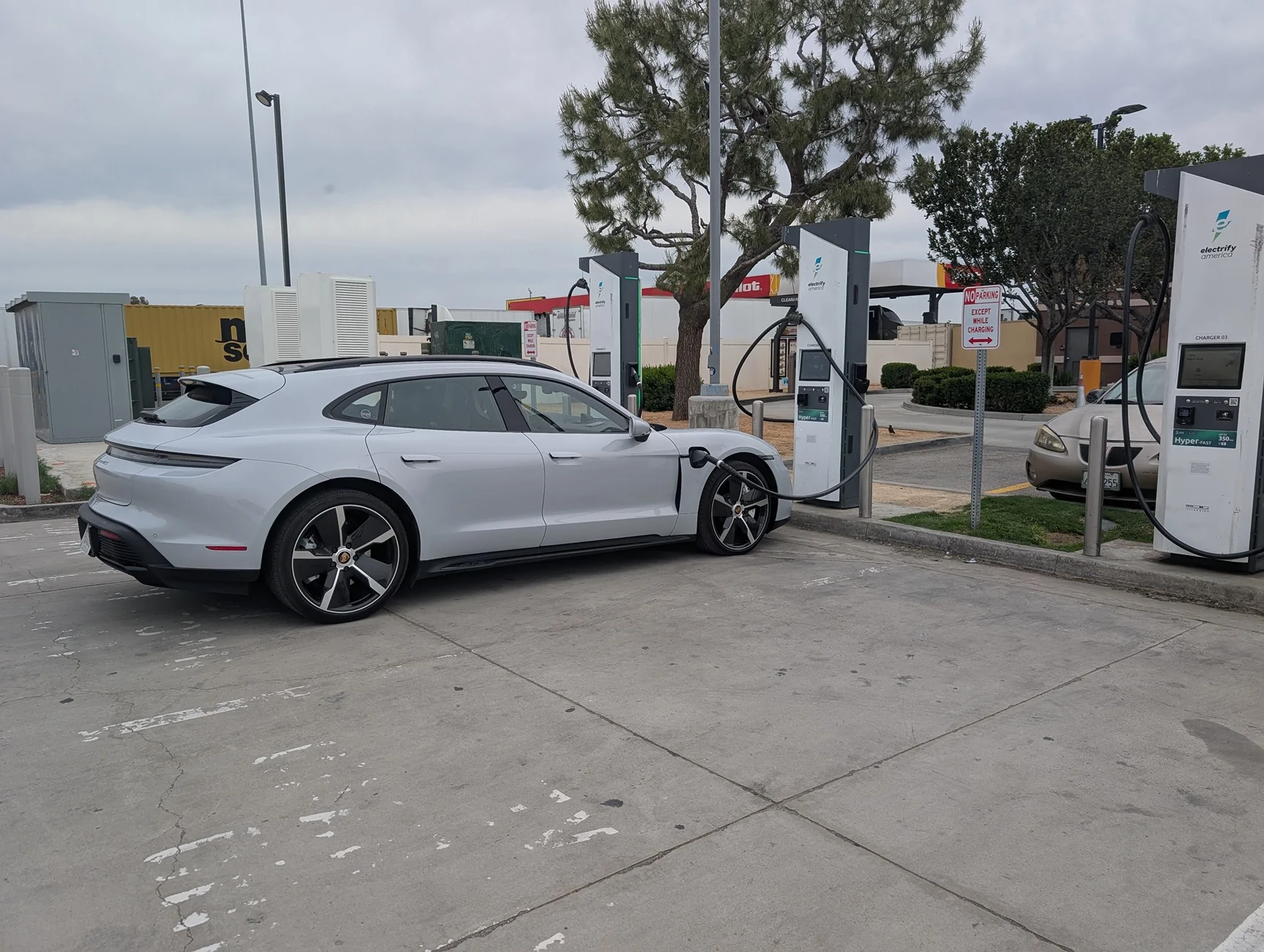 Porsche Taycan SF to Palm Springs PXL_20260330_235353095