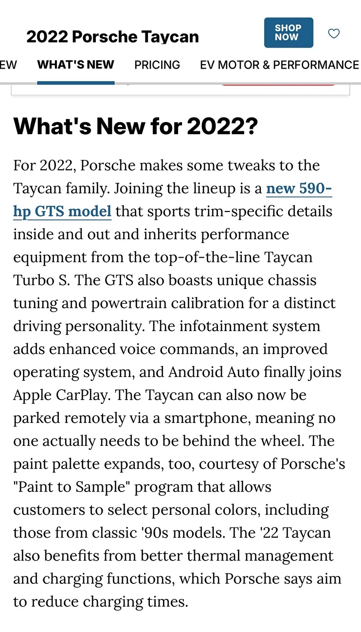 Porsche Taycan 2021 vs 2022 Taycan 4S — actually any real differences? IMG_9883
