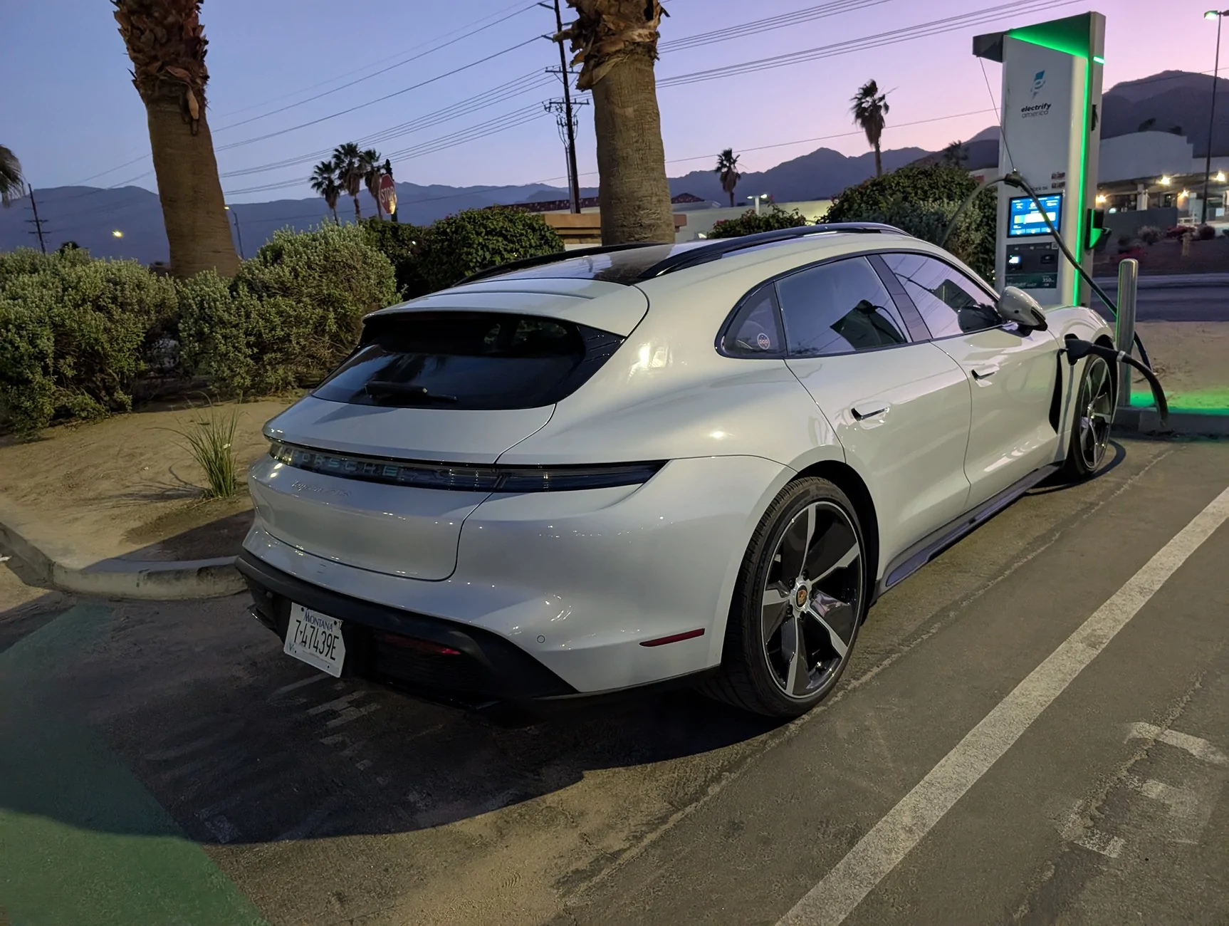 Porsche Taycan SF to Palm Springs PXL_20260403_022624028