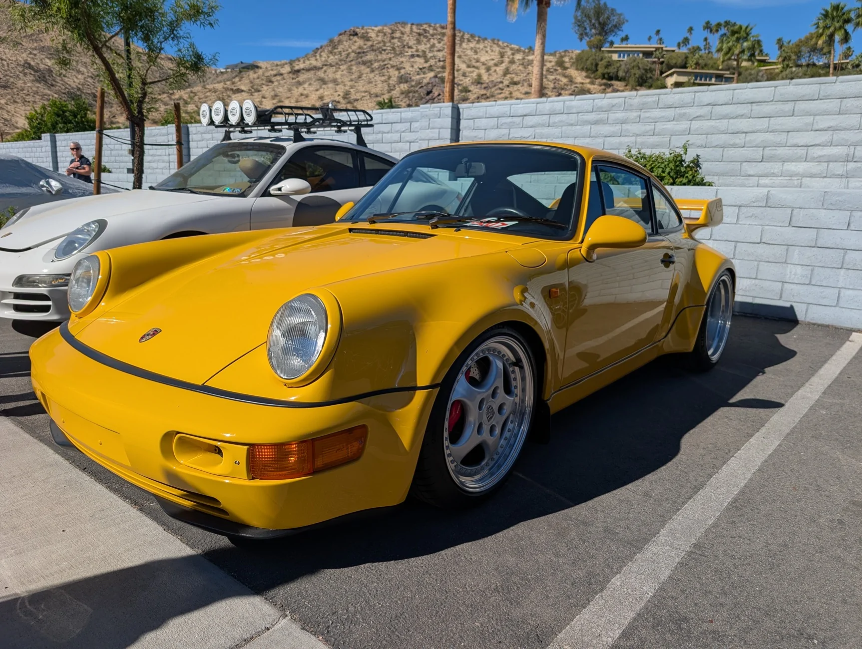 Porsche Taycan SF to Palm Springs PXL_20260404_163155446
