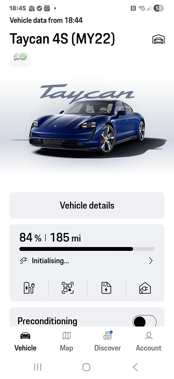 Porsche Taycan Intelligent Octopus issues Screenshot_20260406_184511