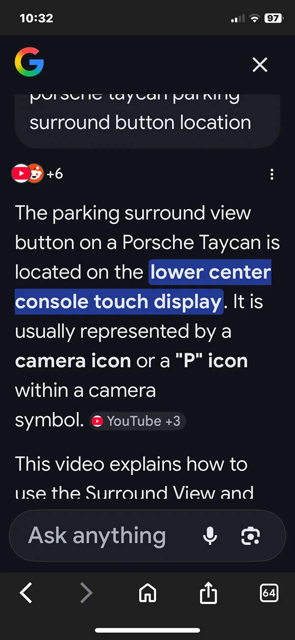 Porsche Taycan How did you program your 🔹buttons? IMG_1729