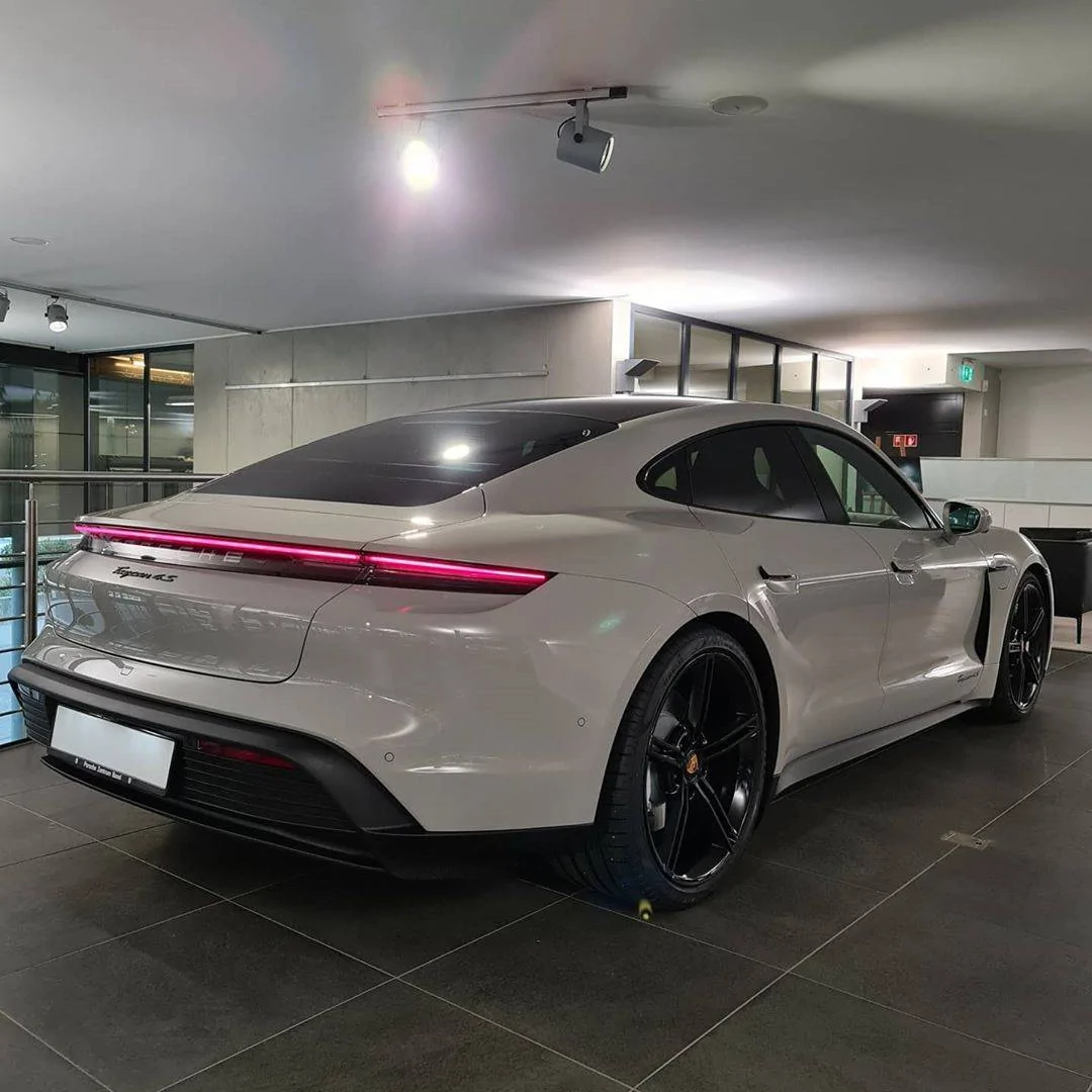 Porsche Taycan CHALK Taycan Club 2021 Taycan Chalk Paint Color 121185410_145460363955493_1105173773087566988_n