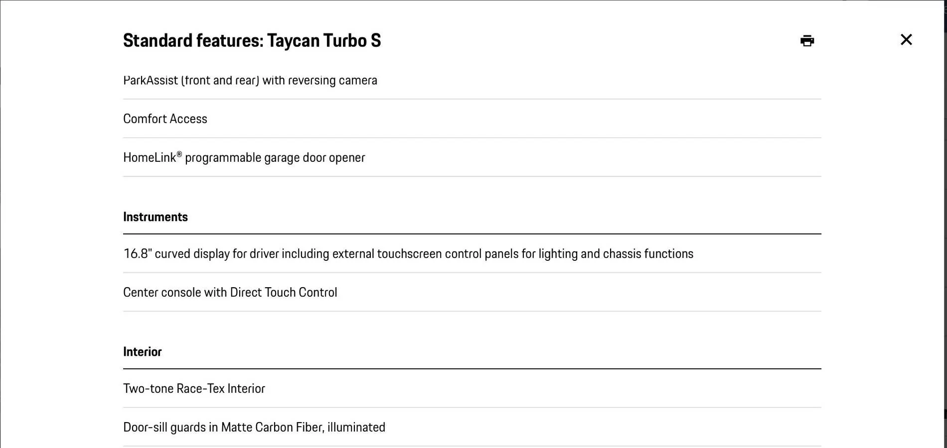 Porsche Taycan Door sill illumination 0B2F1B22-13C8-4314-9F2D-C0A9DA07831F