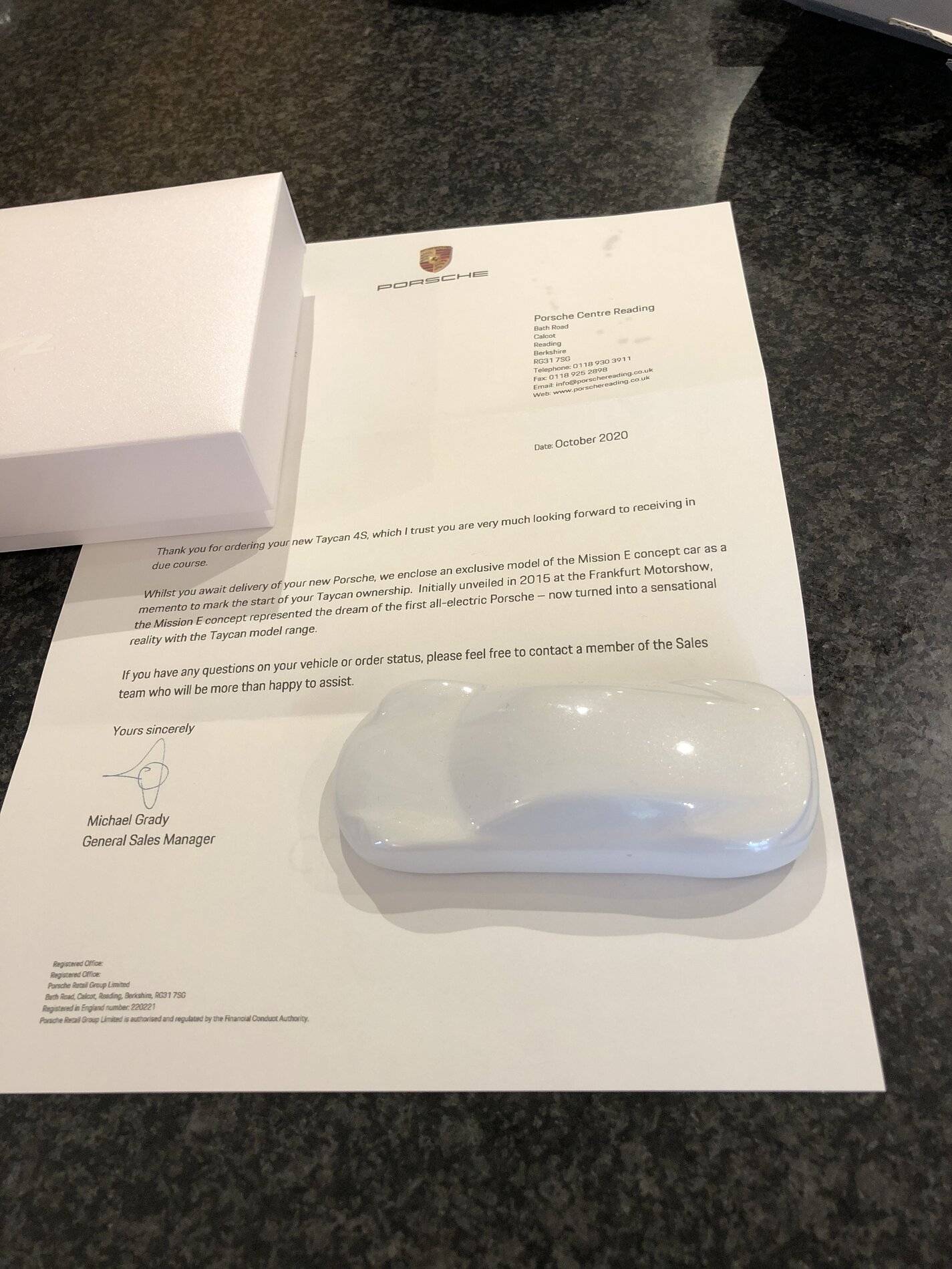 Porsche Taycan Latest Gift from Porsche image