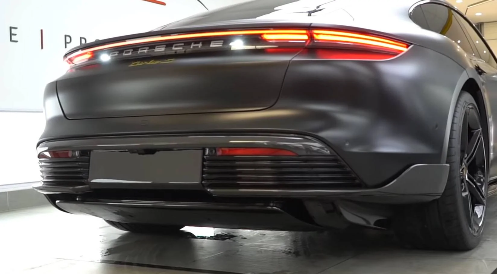 Porsche Taycan Topaz does PPF and custom Carbon work on Taycan Turbo S 2020-10-19_11-54-55