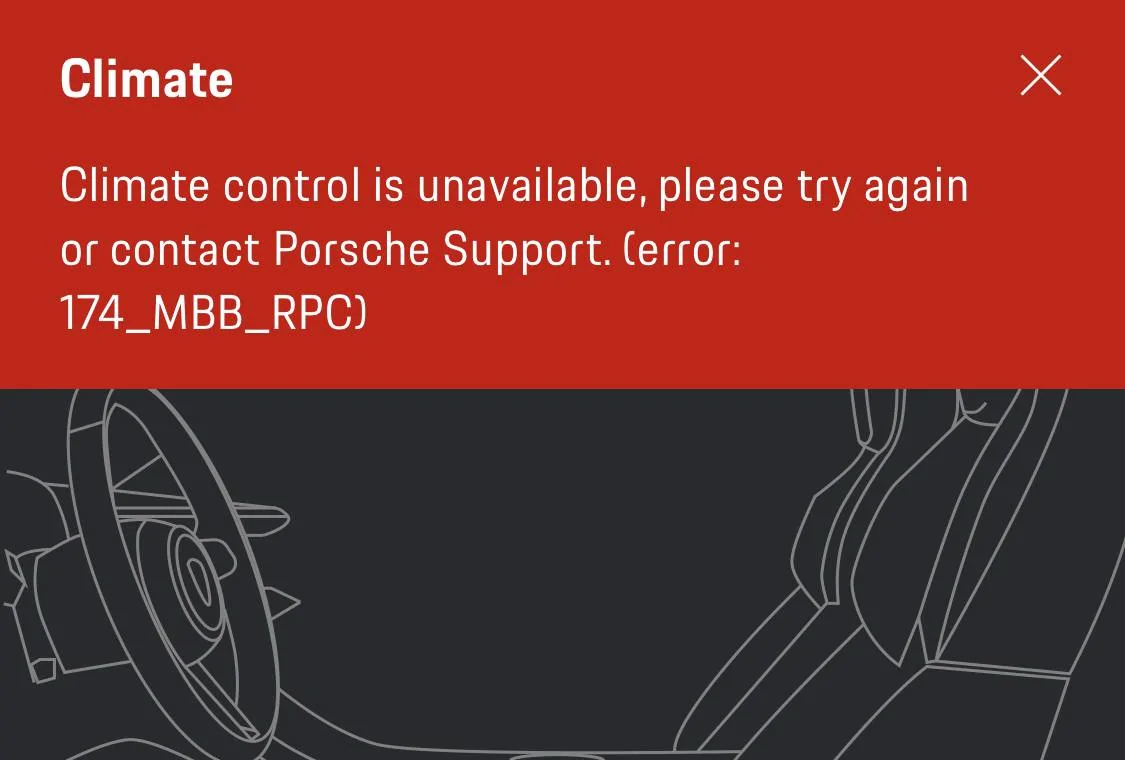 Porsche Taycan Broken heater - there was an error during preheating / cooling IMG_8656