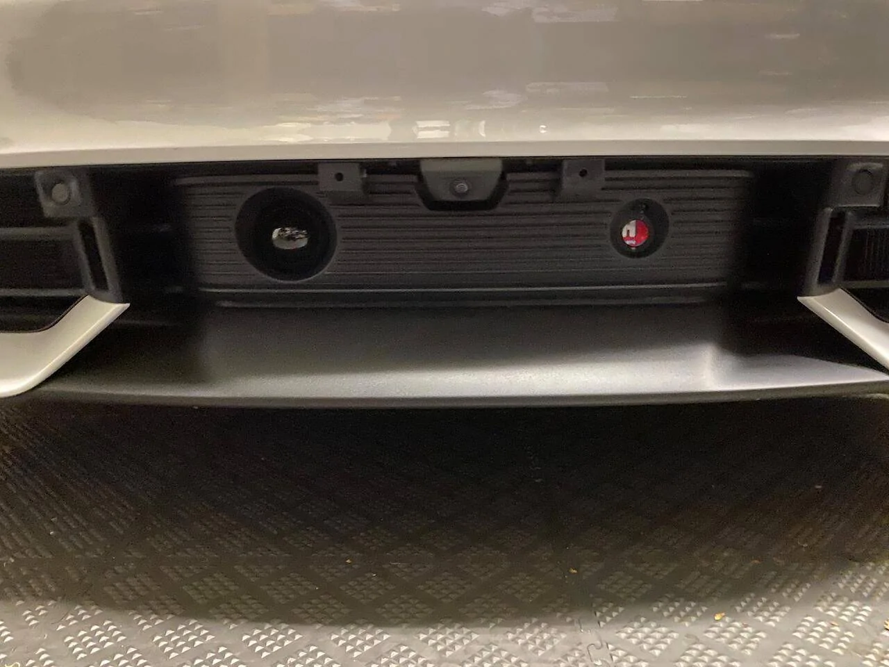 Porsche Taycan 3D Printed Removable Front Plate Mount for Taycan (Print Files Attached) IMG_1006