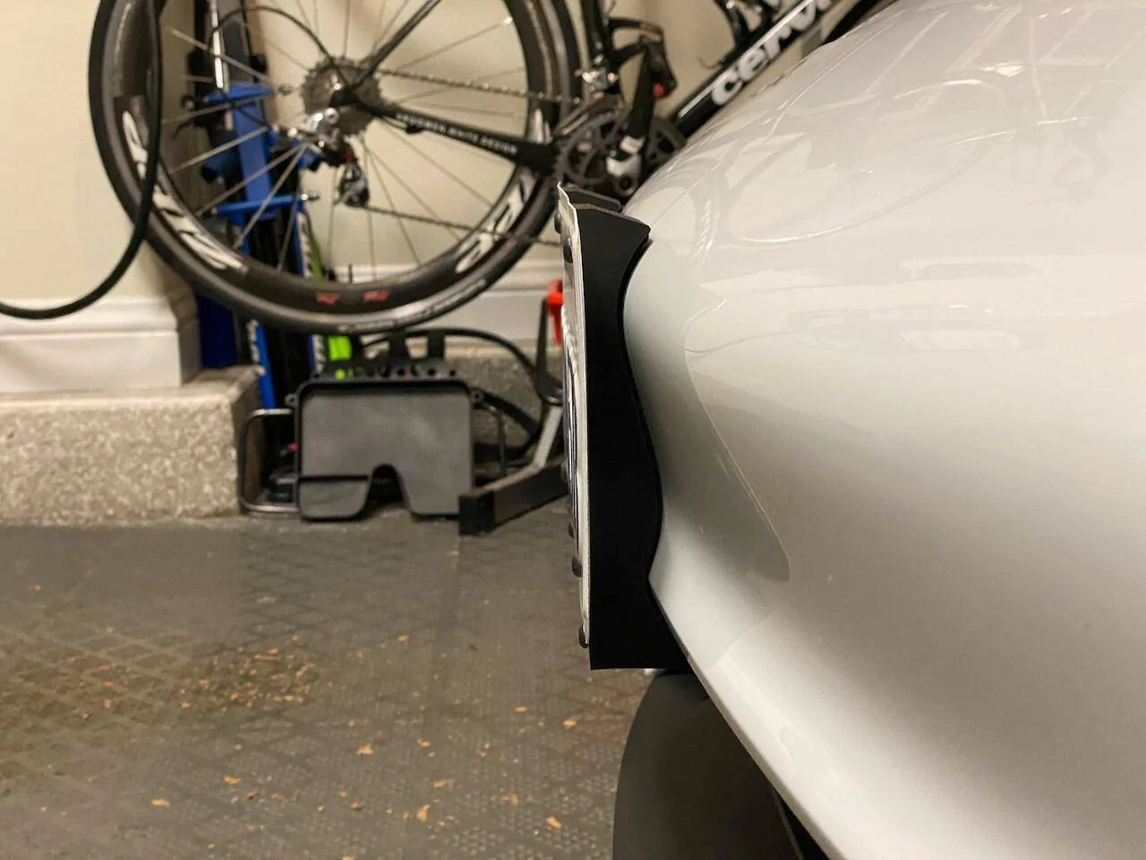 Porsche Taycan 3D Printed Removable Front Plate Mount for Taycan (Print Files Attached) IMG_1012