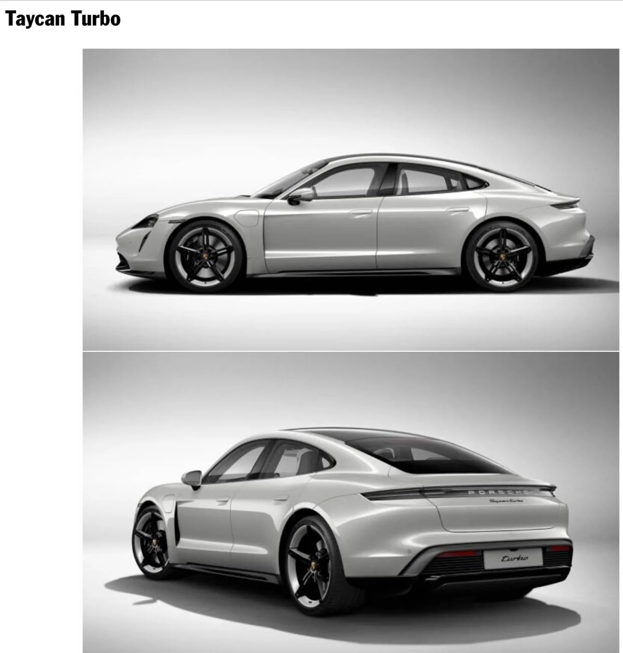 Porsche Taycan TURBO or TURBO S 7EFB1726-DC8F-4752-BD87-B8EEE911A84A
