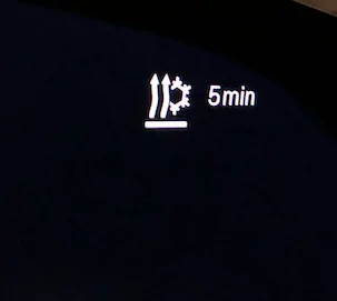 Porsche Taycan Anyone know what this symbol on the instrument cluster means? 1603757775949