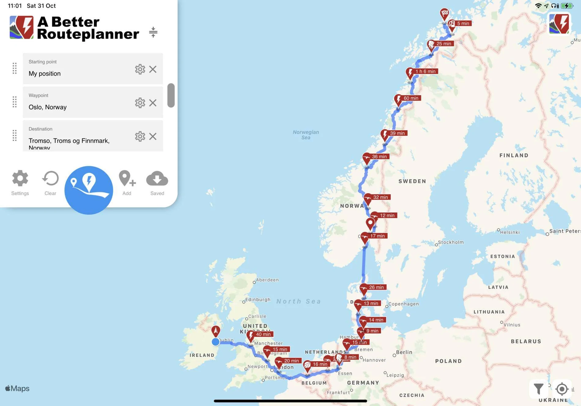 Porsche Taycan Norway road-trip 2C6F980A-CE62-4439-A49D-9184EEF70657
