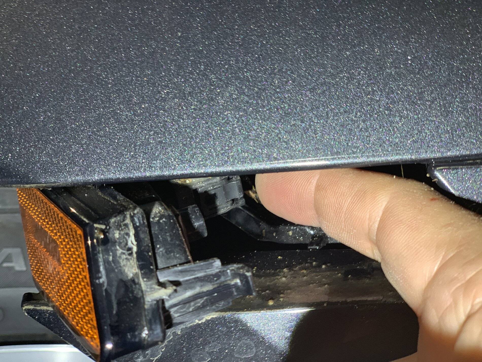 Porsche Taycan Clear Side Markers IMG_2019.JPG