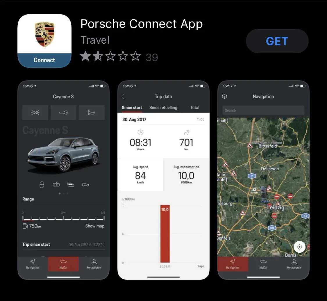 Porsche Taycan Porsche Connect App Photo 03-11-2020, 18 56 16