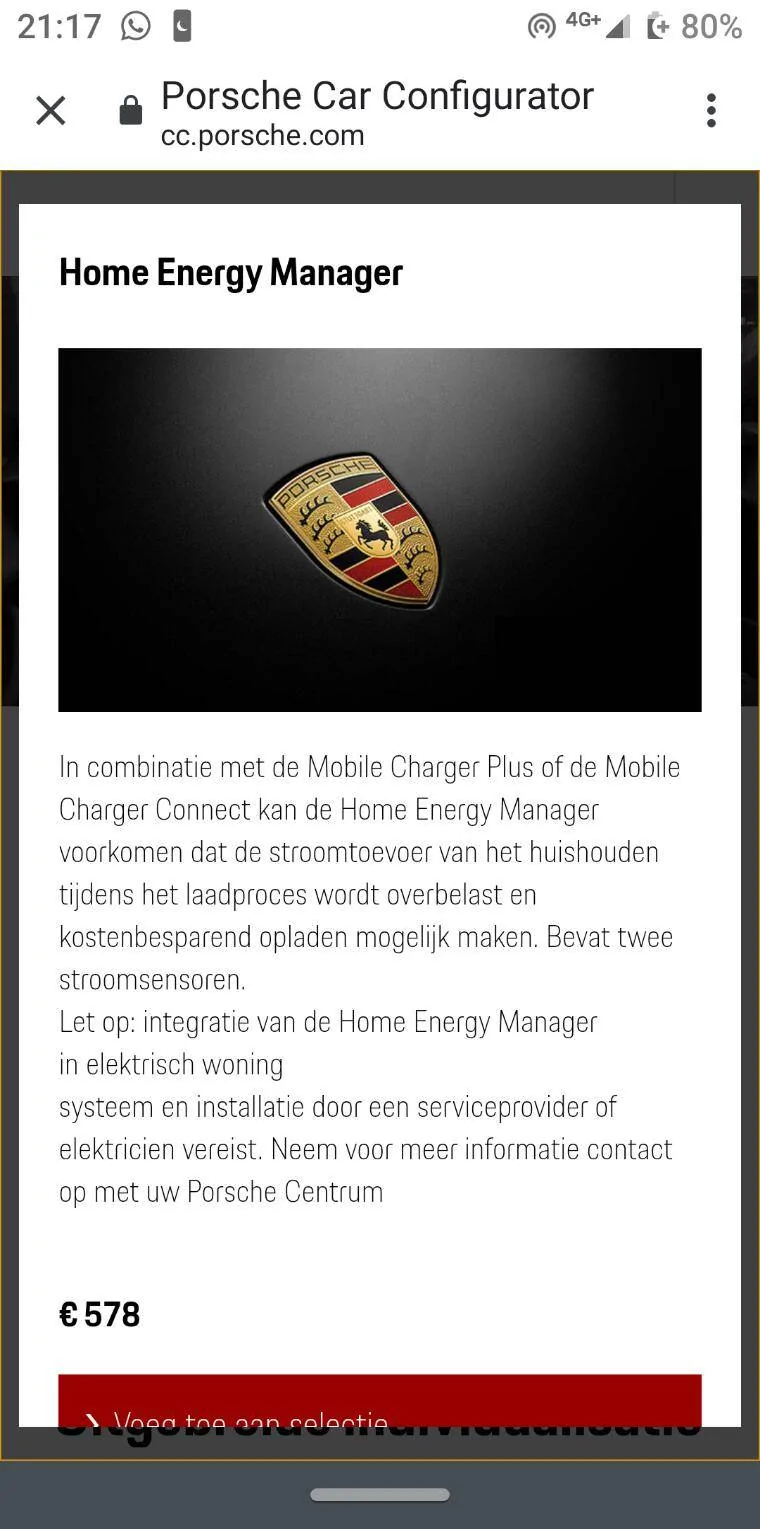 Porsche Taycan Setting up charging to 85% for novice Screenshot_20201104-211805