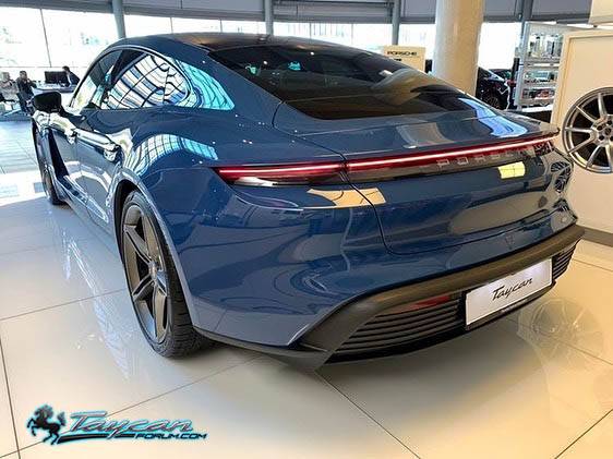 Porsche Taycan NEPTUNE BLUE Taycan Club 2021 Taycan Neptune Blue 2
