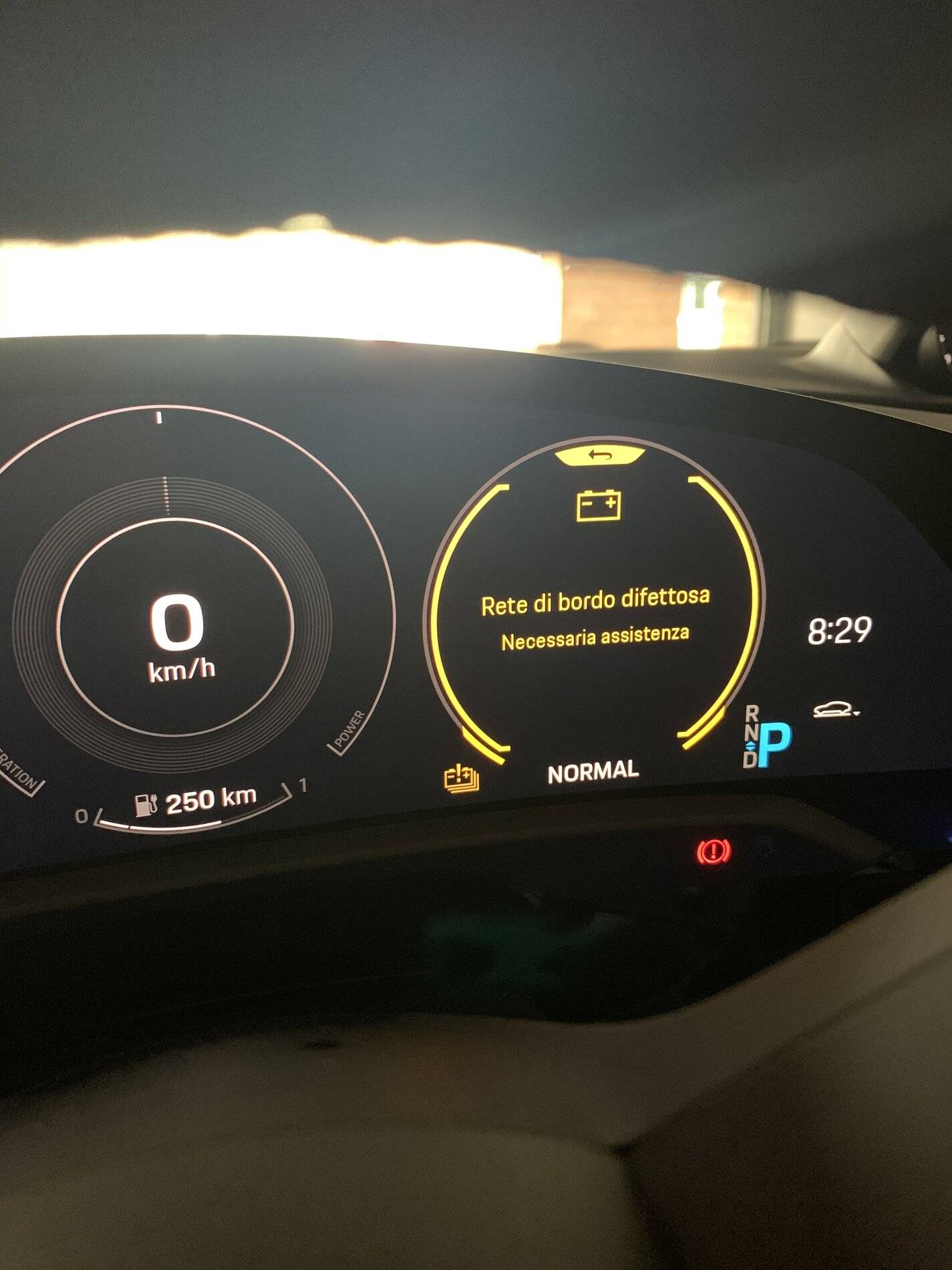 Porsche Taycan Electrical system error --  dashboard notification  --  anyone else experience this?  --  resolution  -  defective 12v battery 3D26D3BD-9D34-43D9-9FDE-8986EC264027