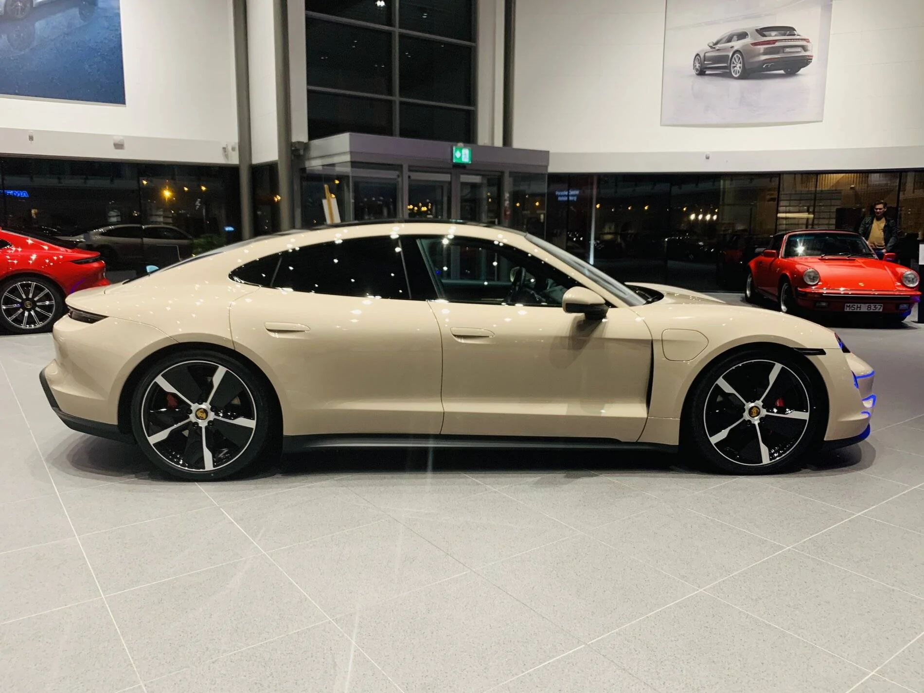 Porsche Taycan Just received my 4S in Coffee Beige / chalk beige interior 50E4D67E-1AC9-482B-BA63-6CA8317AFDF2