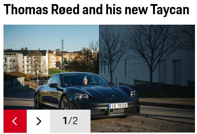 Porsche Taycan 1,000th Norwegian Taycan customer received his car - Porsche Newsroom Screenshot_20201109-071135