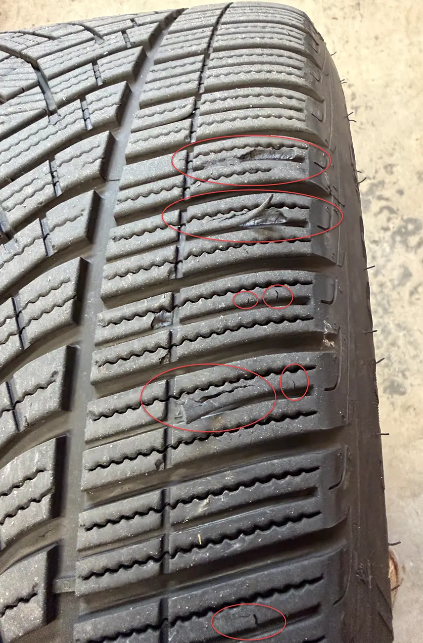 Porsche Taycan Tire damage, wear, or defect? 1776716099034-91