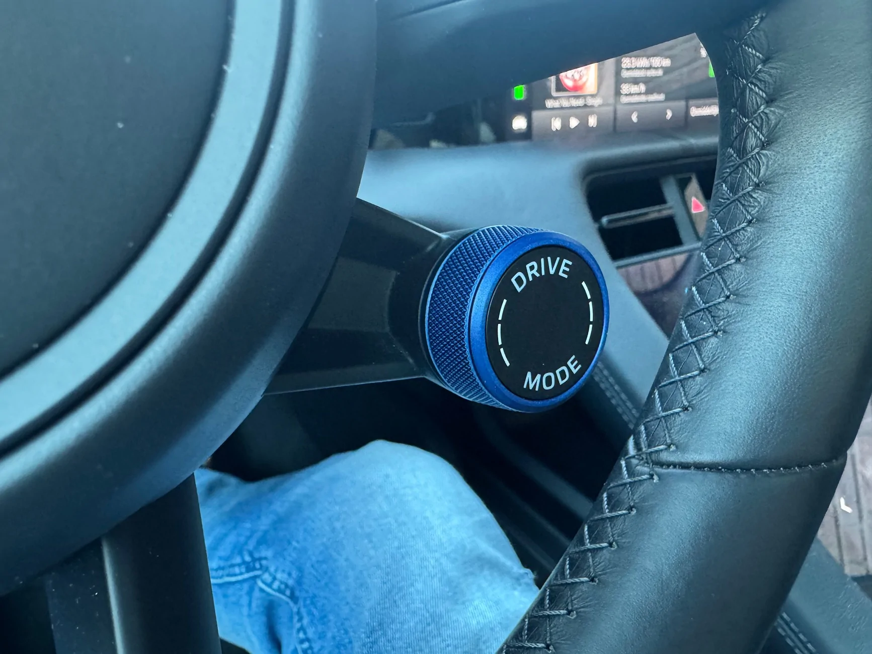 Porsche Taycan Custom drive mode selector switch IMG_1633