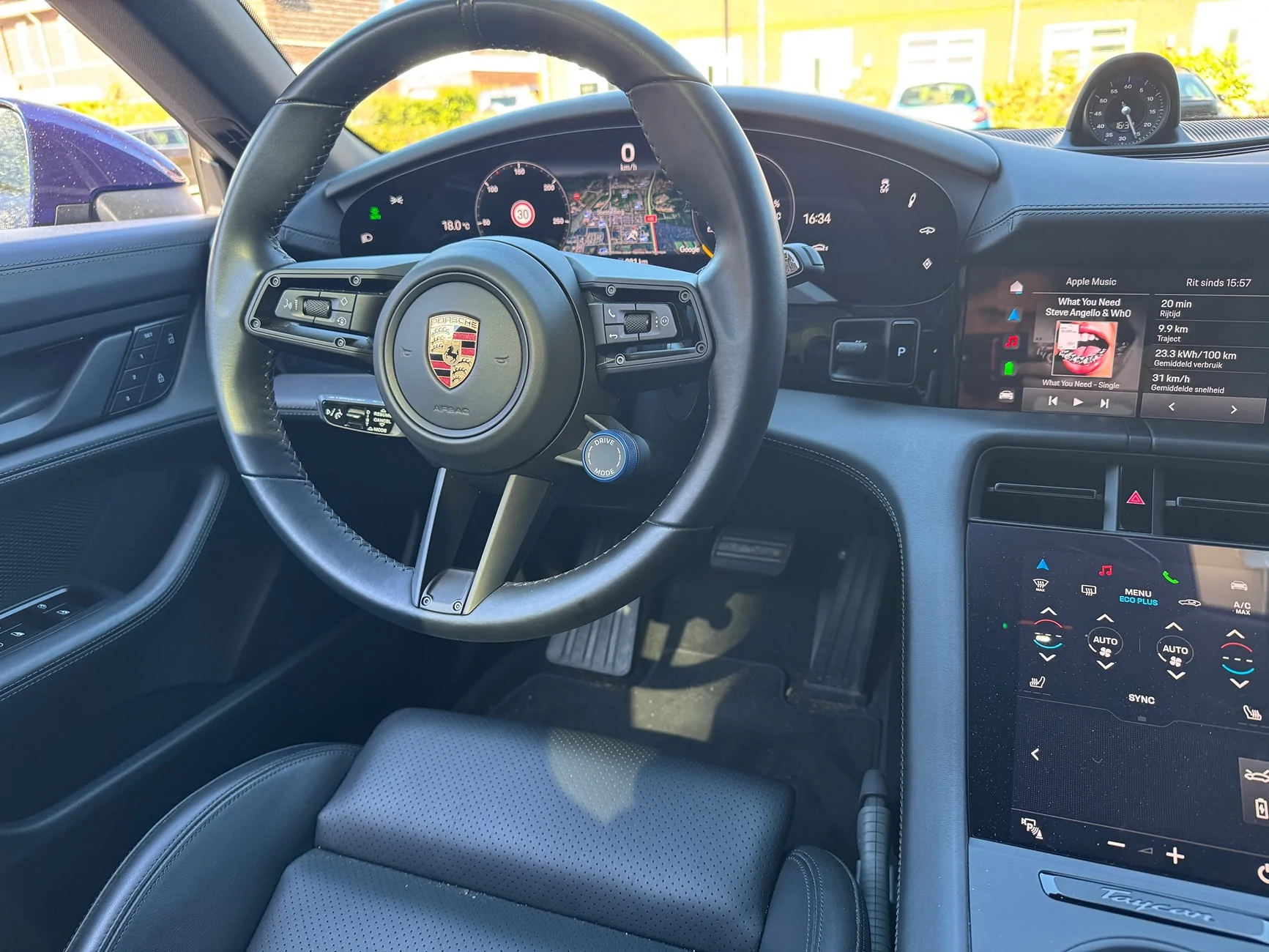 Porsche Taycan Custom drive mode selector switch IMG_1636