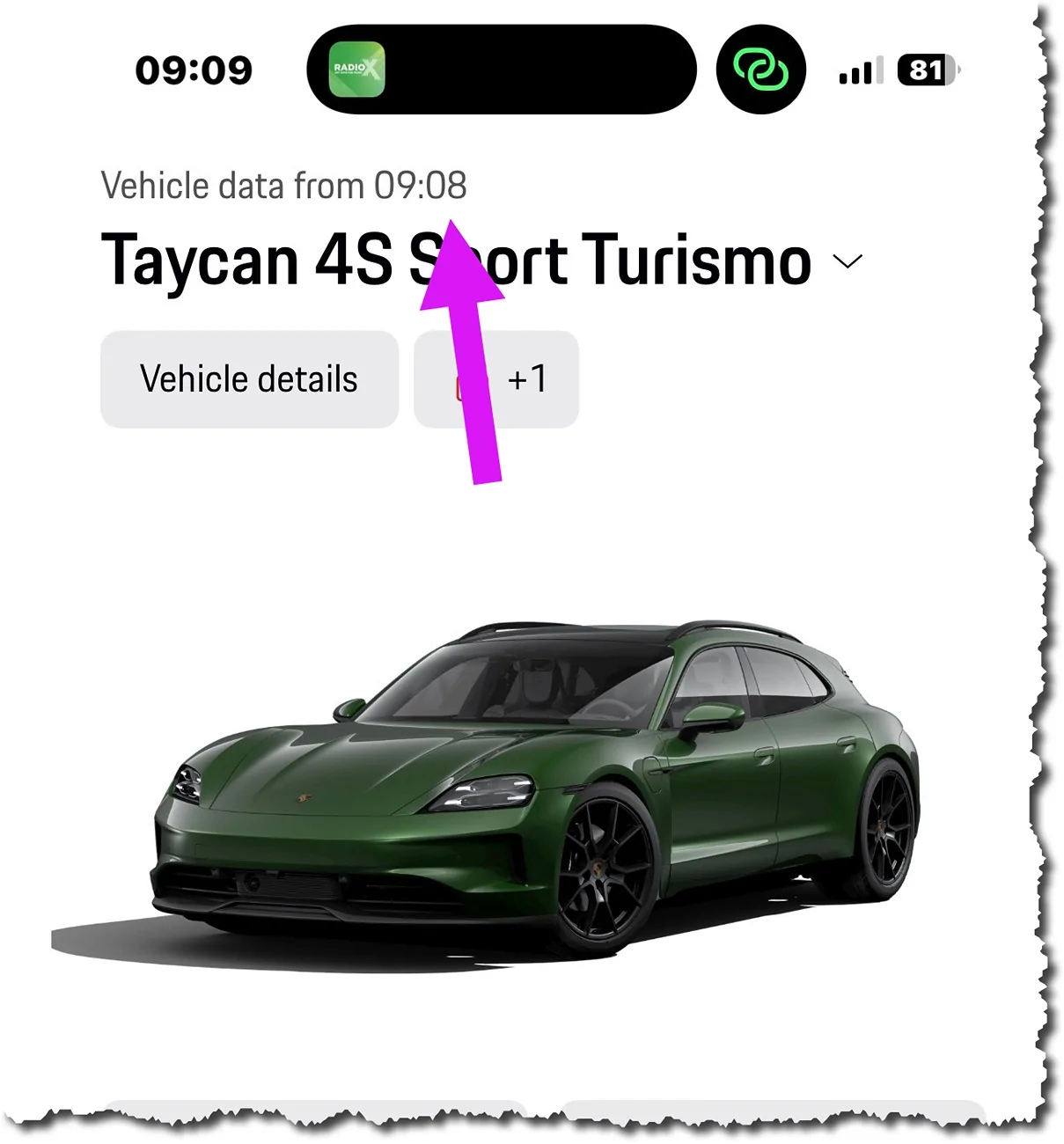Porsche Taycan My Porsche app latest update taycanApp2