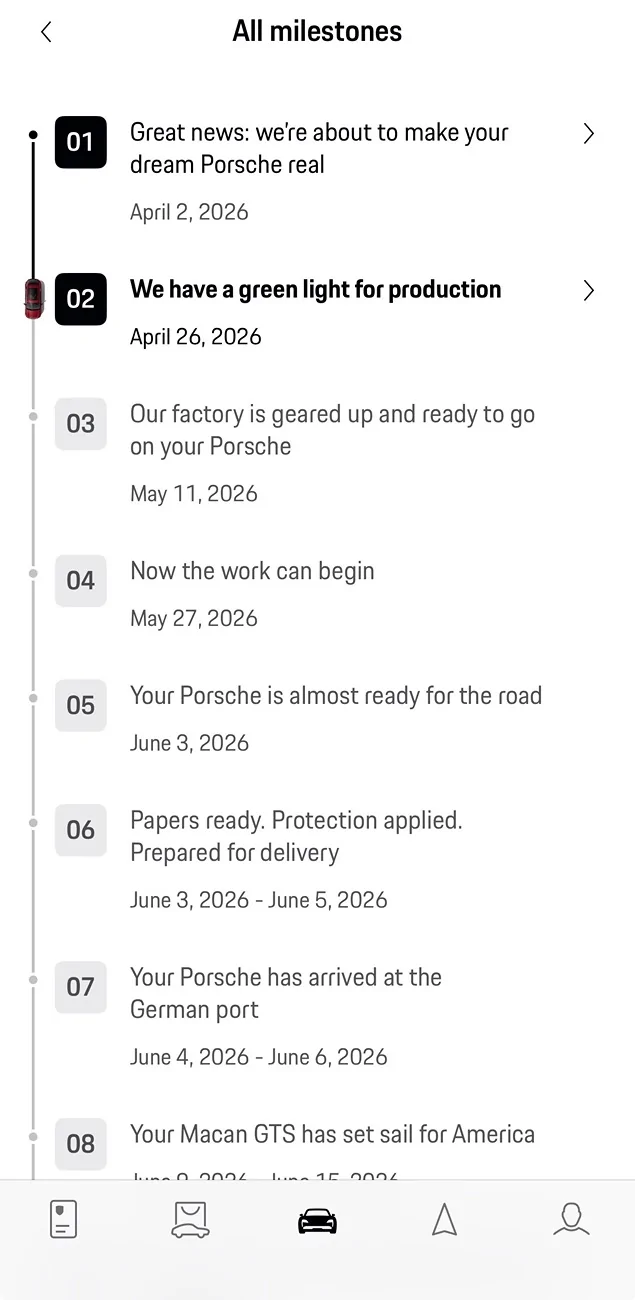 Porsche Taycan Taycan Order Tracking Guide (V Codes / Status Explained) IMG_5290
