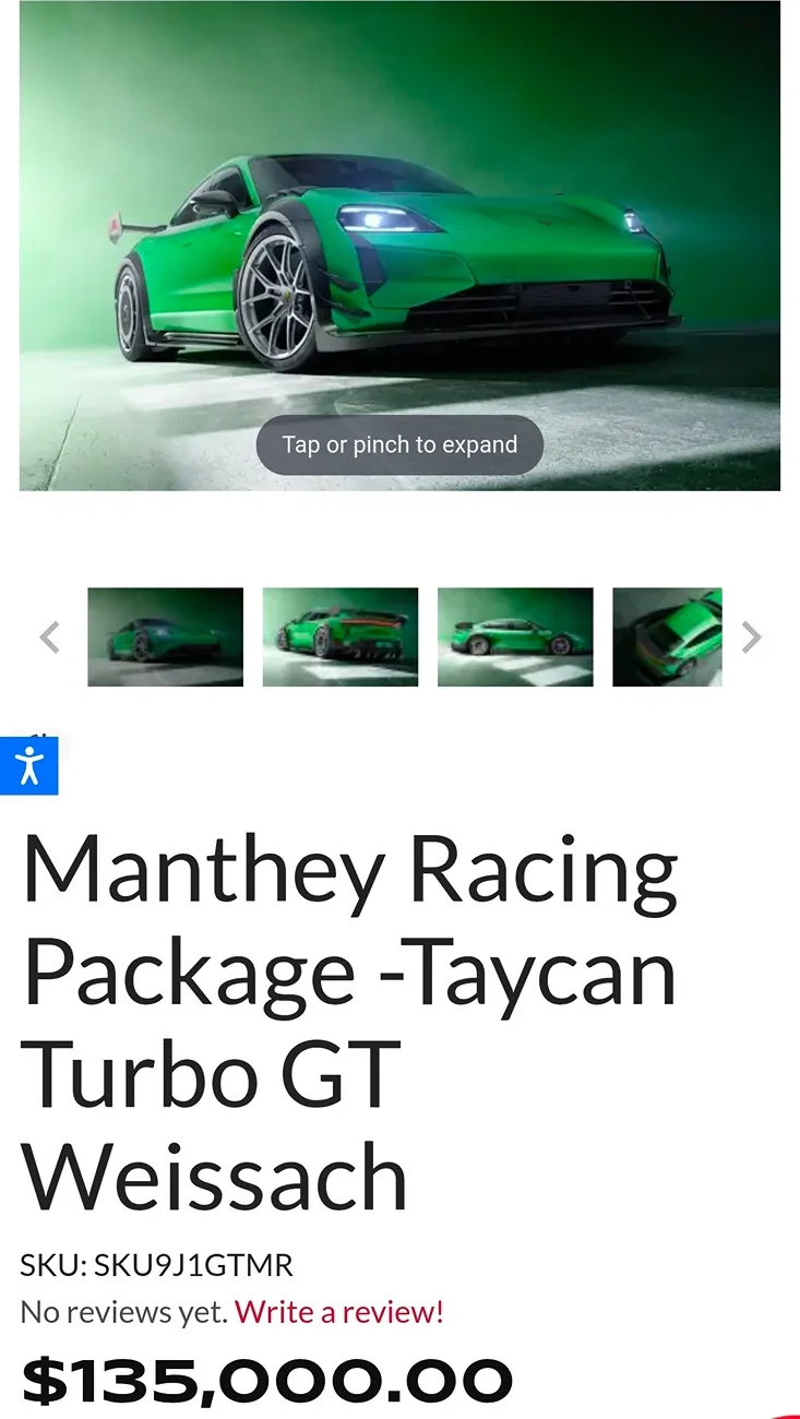 Porsche Taycan Official: Manthey Kit for the Turbo GT with Weissach (Nordschleife lap record: 6:55.533) Screenshot_20260508_225509_Chrom