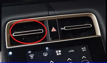 Porsche Taycan 2026 Taycan 4 Air vent accent strip unnamed1