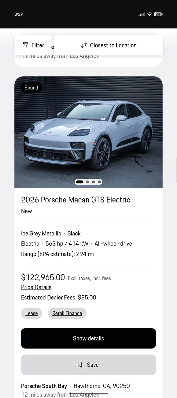 Porsche Taycan The Macan EV is not as bad as I thought Screenshot_20260514-153729