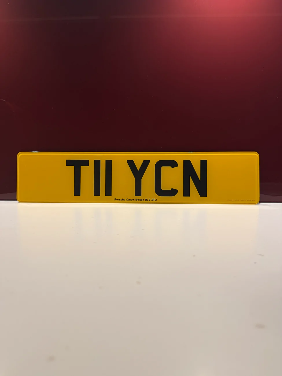 Porsche Taycan Private plate for sale T11 YCN tempImageW5Erau