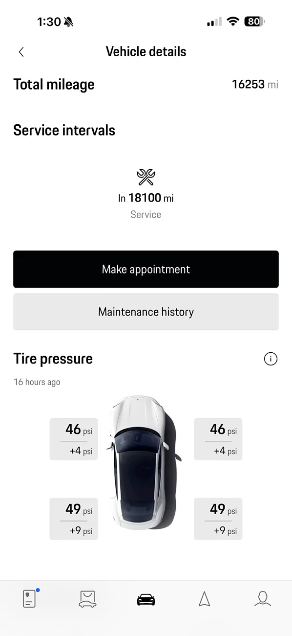 Porsche Taycan So I bought the Michelin CC2 and I dunno - did I make a mistake IMG_0162
