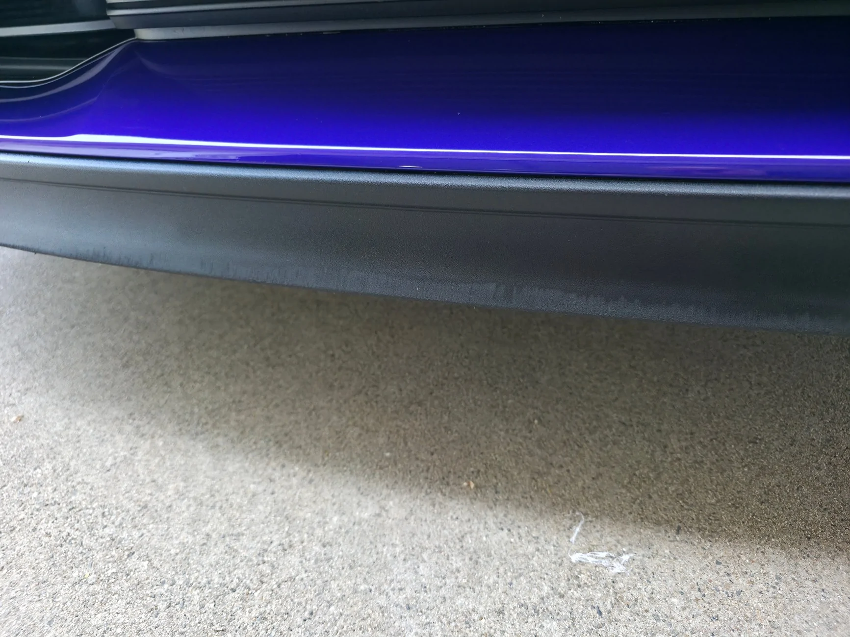 Porsche Taycan Turbo GT front lip replacement 20260425_070557
