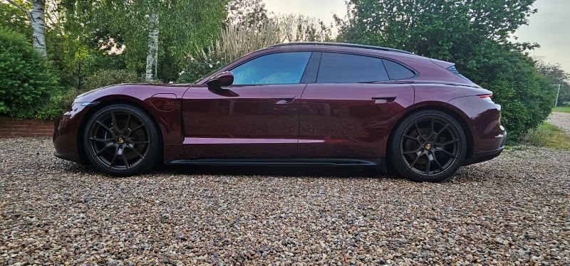 Porsche Taycan Taycan Powder Coating - Help Me Pick My Next Wheel Color! Side