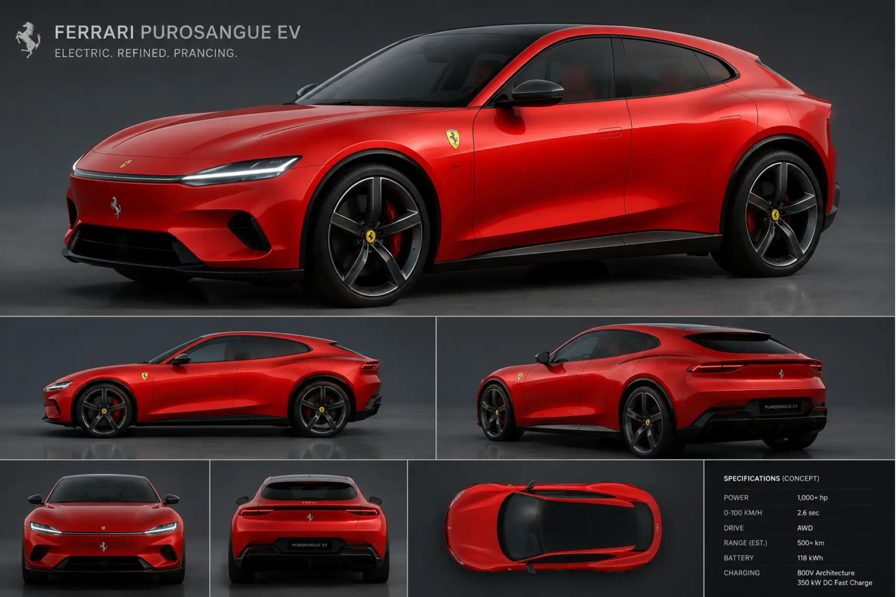 Porsche Taycan Ferrari Luce reveal Screenshot 2026-05-26 at 4.18.47 PM
