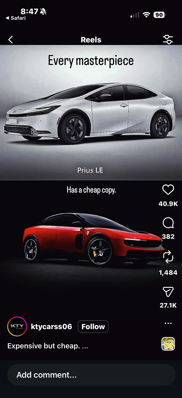 Porsche Taycan Ferrari Luce EV IMG_5098