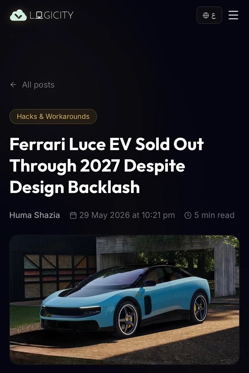 Porsche Taycan Ferrari Luce EV IMG_9789