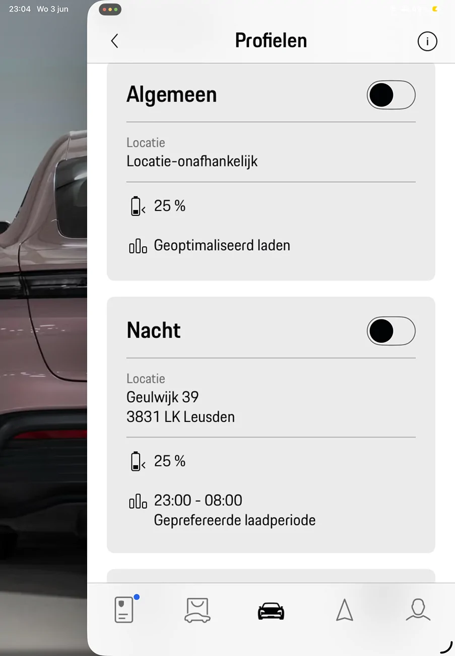 Porsche Taycan How to stop a charge (@home)  from the application? IMG_0028