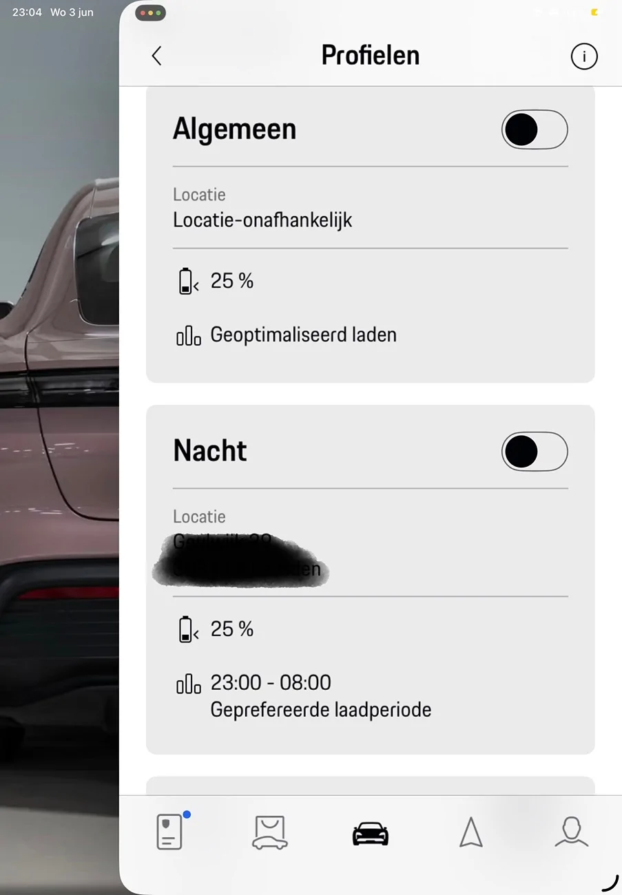 Porsche Taycan How to stop a charge (@home)  from the application? IMG_0028