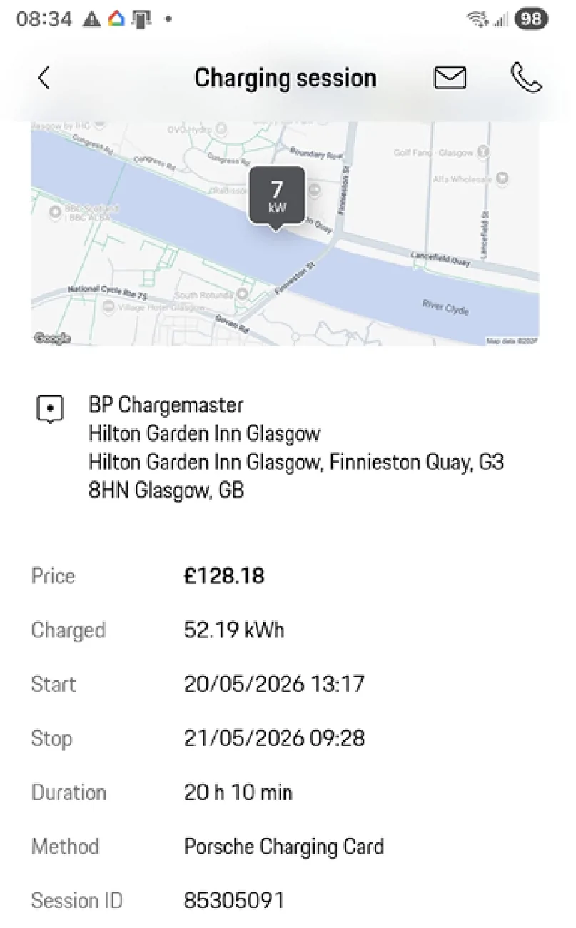 Porsche Taycan Beware of Porsche app Blocking charges 1780676293488-8j