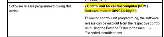 Porsche Taycan TSB:  Complaints [AKA 'Navi Hangs'] About System Stability, Navigation Operation and Charge Planning in the PCM [software v. 3892] - May 26, 2026 1780749785617-rf