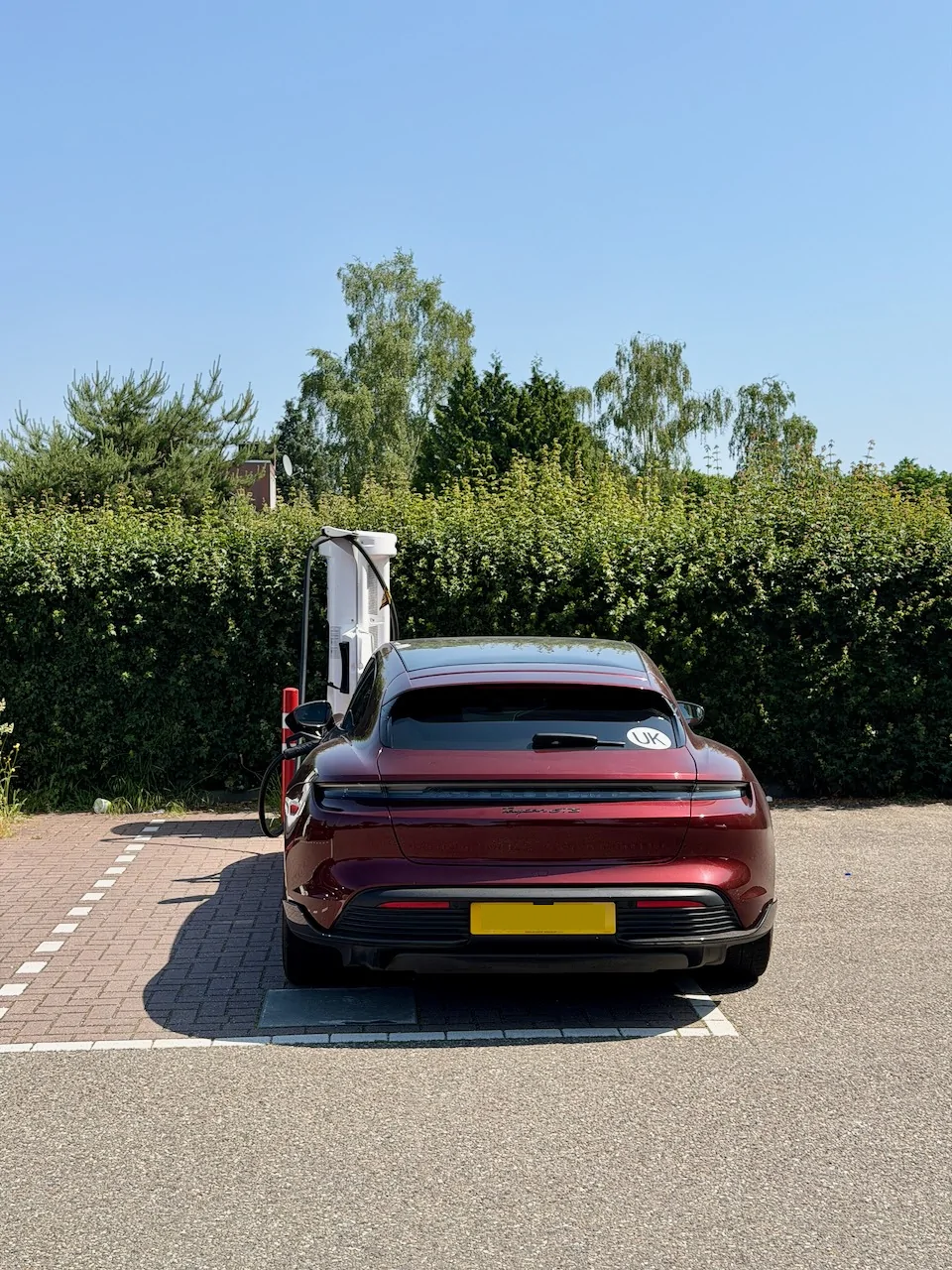 Porsche Taycan UK to Germany, then home via Bruges IMG_3427