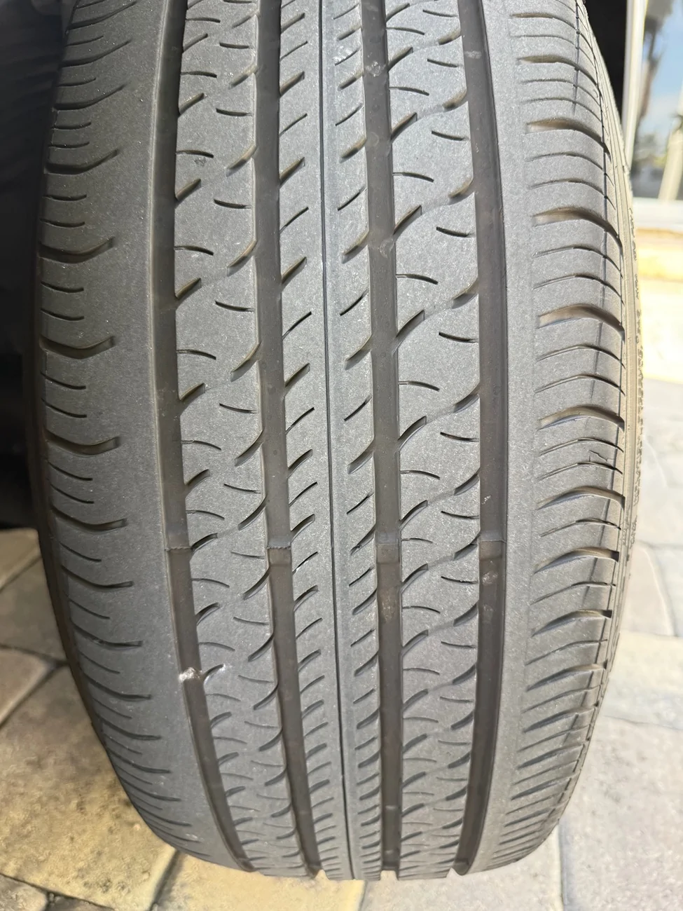 Porsche Taycan Already 10k miles on these tires IMG_7139