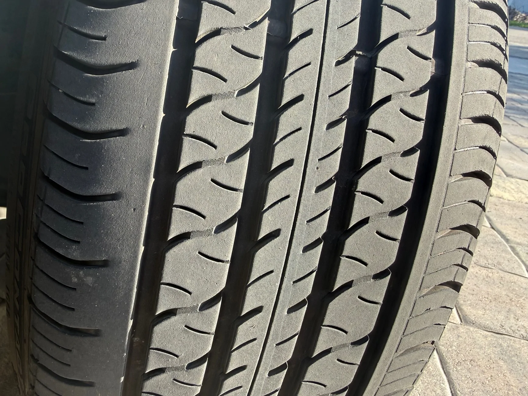 Porsche Taycan Already 10k miles on these tires IMG_7137