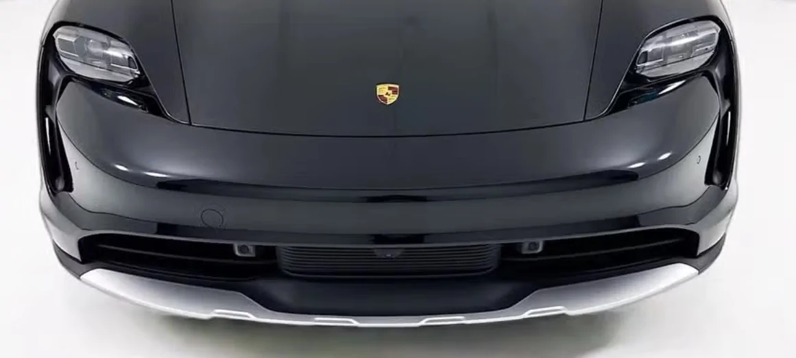Porsche Taycan Replacing Front Lower Spoiler Cross Turismo Offroad Design Package Screenshot 2026-06-18 at 1.42.24 PM