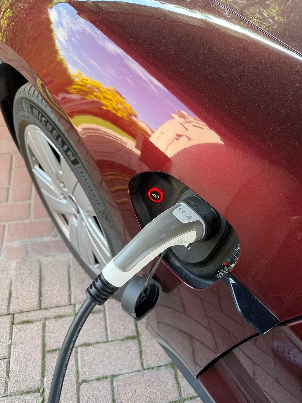 Porsche Taycan 22KW OBC downgrade compensation IMG_4271