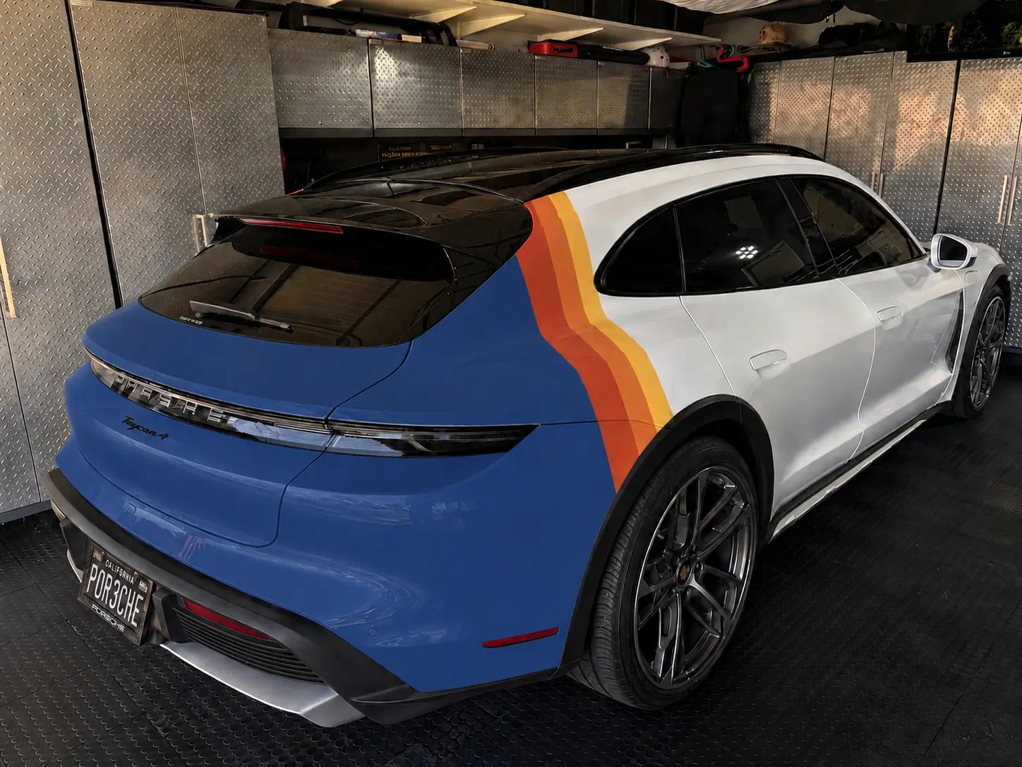 Porsche Taycan How do I make this car prettier? What would you do? 855D39CC-08C4-45DD-8B23-788B721EBD3A